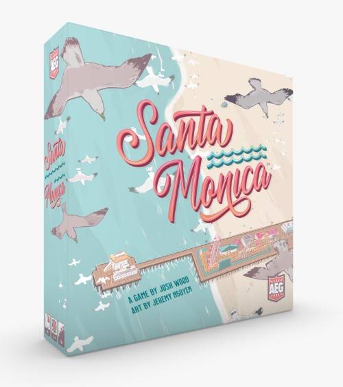 3d box of Santa Monica, one the best city-building board games