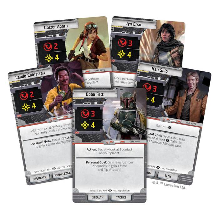 cards of Star Wars: Outer Rim
