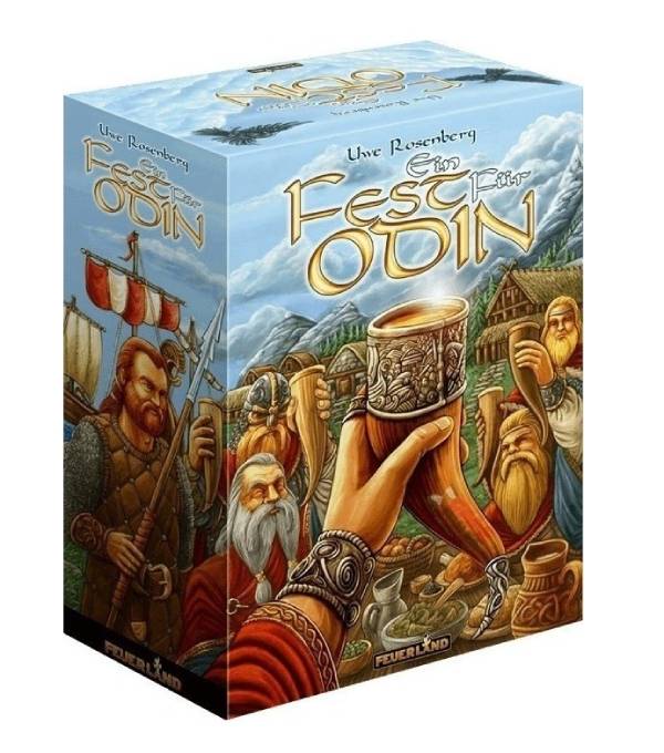 3d box of A Feast for Odin, one of the best food-themed board games