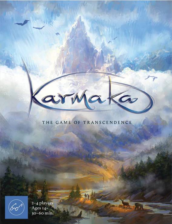 cover of Karmaka one of the most interesting Spiritual board games