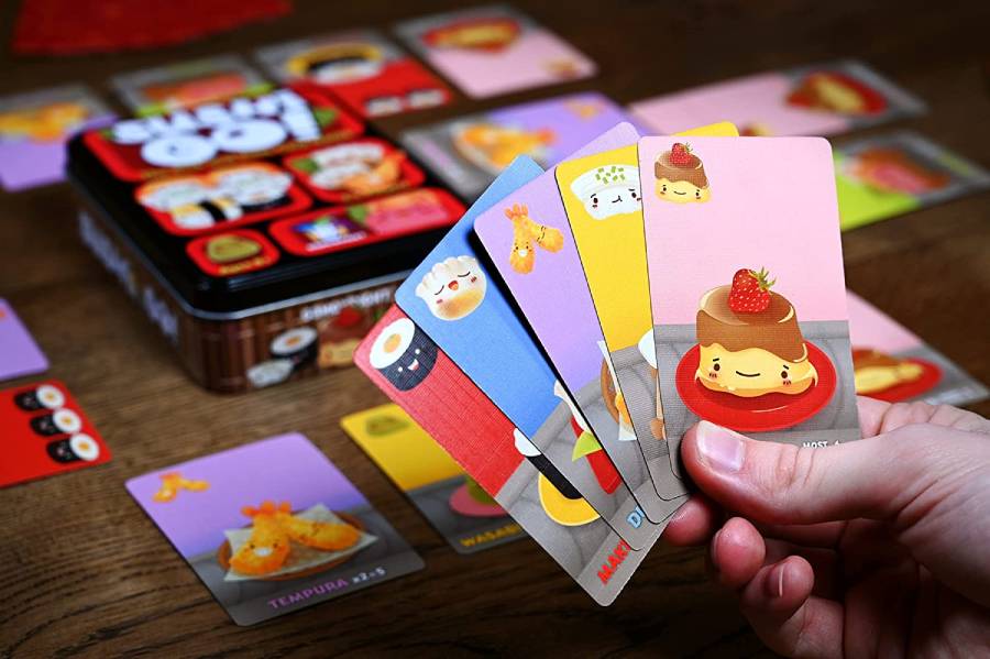 cards of Sushi Go Party