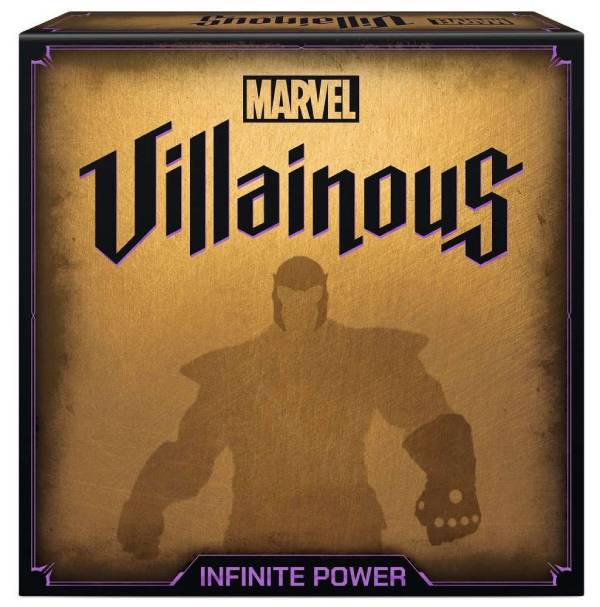 3d box of Marvel Villainous Infinite Power, one of the best Marvel themed board games