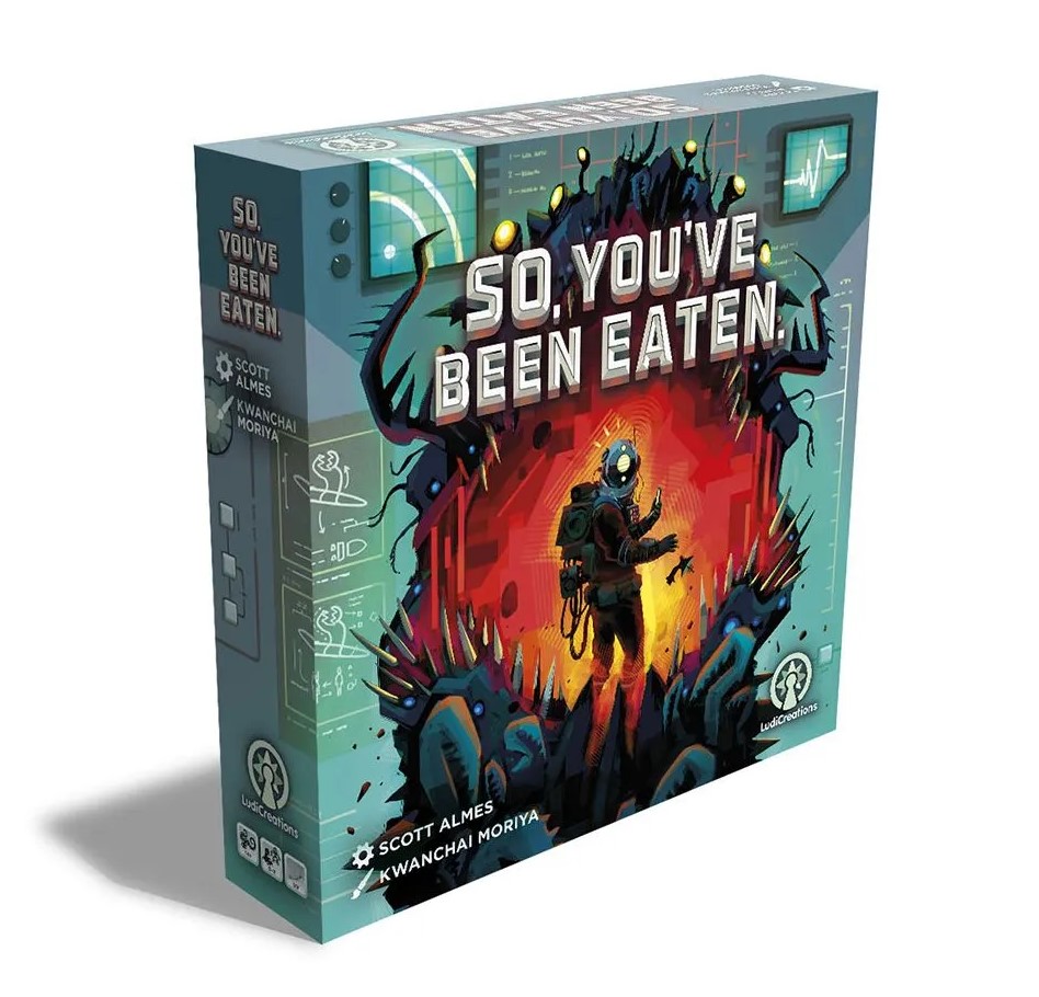 so,you have been eaten cover one of the Best Solo Board games for Beginners
